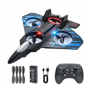 Premium RC Fighter Jet Plane – 2.4G Remote Control Foam Airplane Toy with Lights