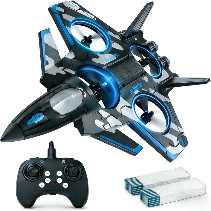 Premium RC Fighter Jet Plane – 2.4G Remote Control Foam Airplane Toy with Lights